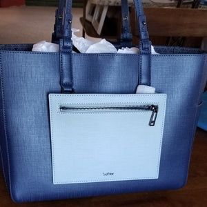 Botkier Park Slope Tote Ink Combo